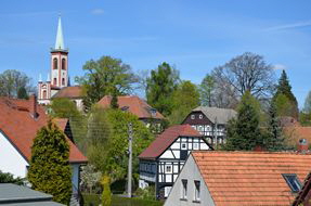 Blick vom Gebirge